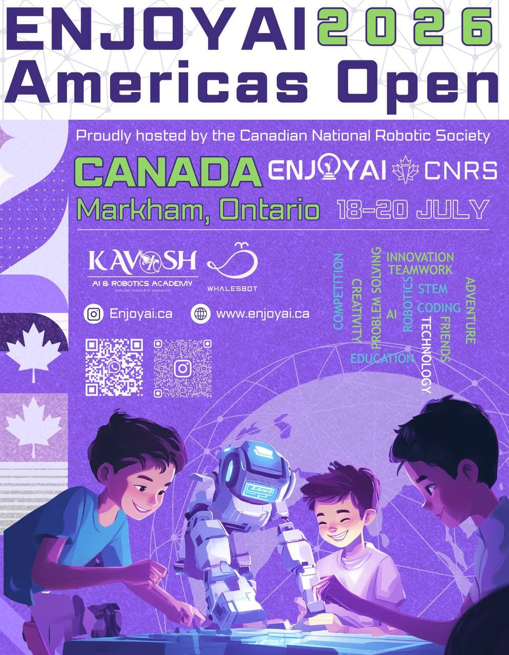 ENJOYAI 2026 American Open official event poster